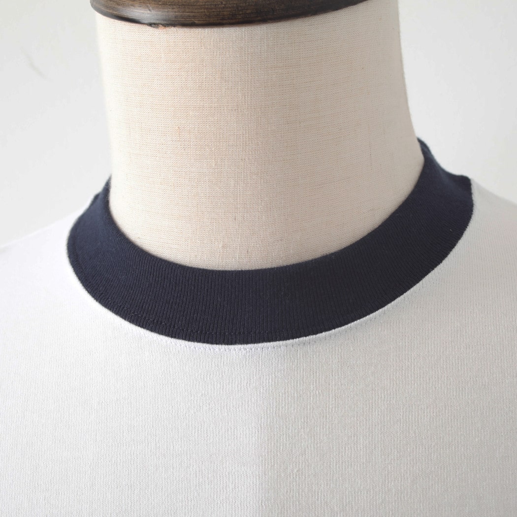 Scye サイ コットン ジャージー プリント リンガー Tシャツ Cotton