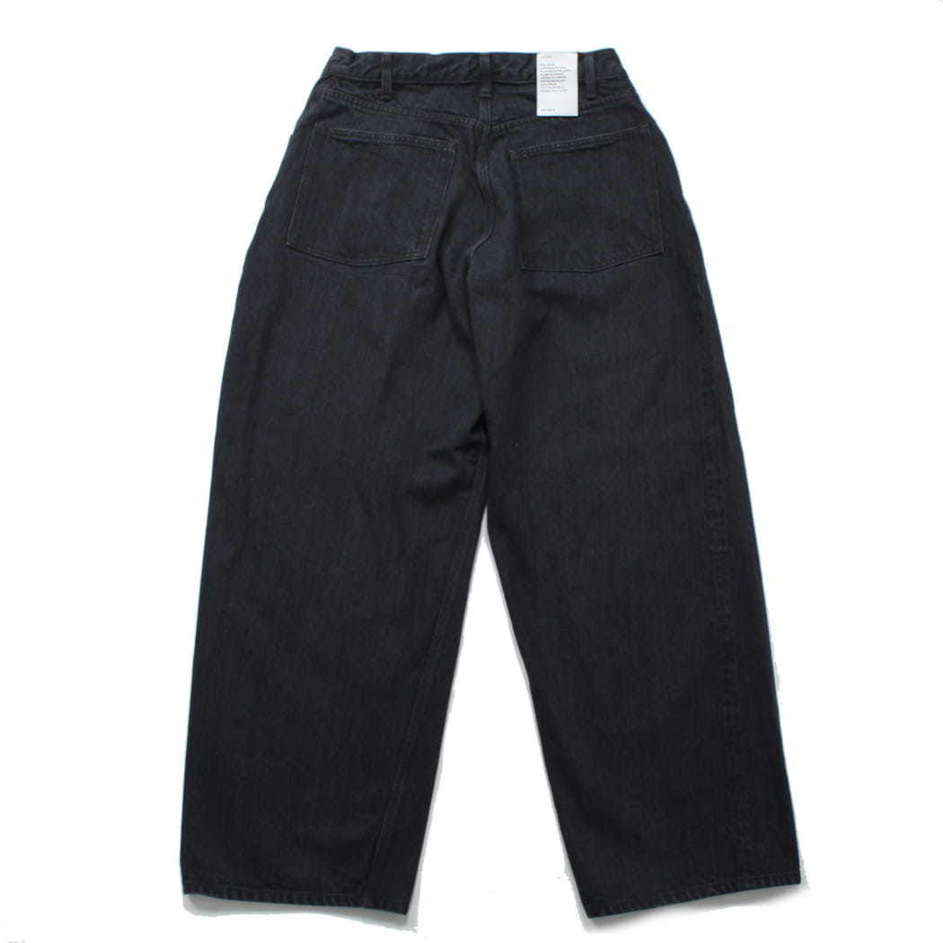 CIOTA シオタ 13.5oz Wide Baggy ワイドバギーデニム ミディアムブラック PTL-27WBG-MBK