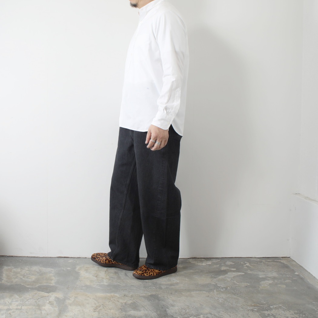CIOTA シオタ 13.5oz Wide Baggy ワイドバギーデニム ミディアムブラック PTL-27WBG-MBK