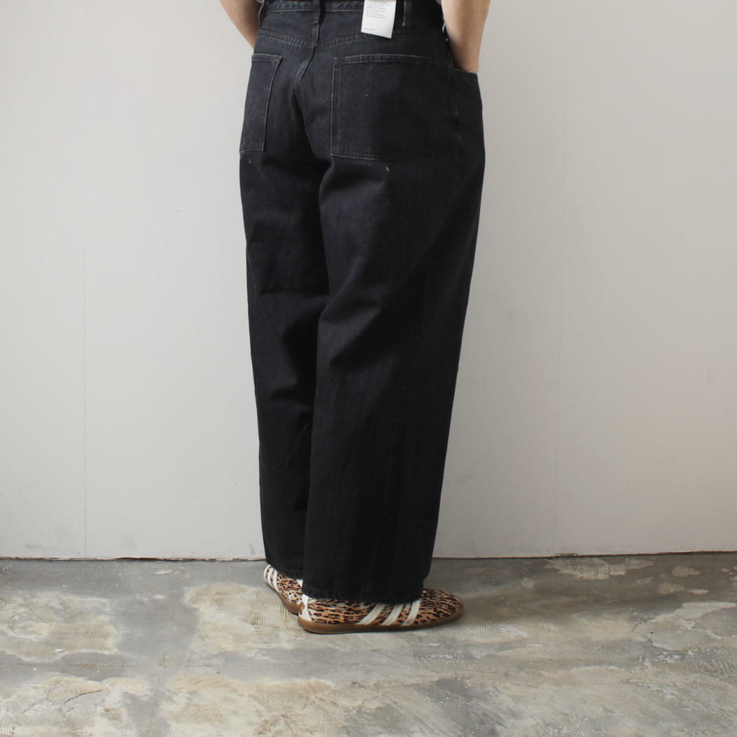 CIOTA シオタ 13.5oz Wide Baggy ワイドバギーデニム ミディアムブラック PTL-27WBG-MBK
