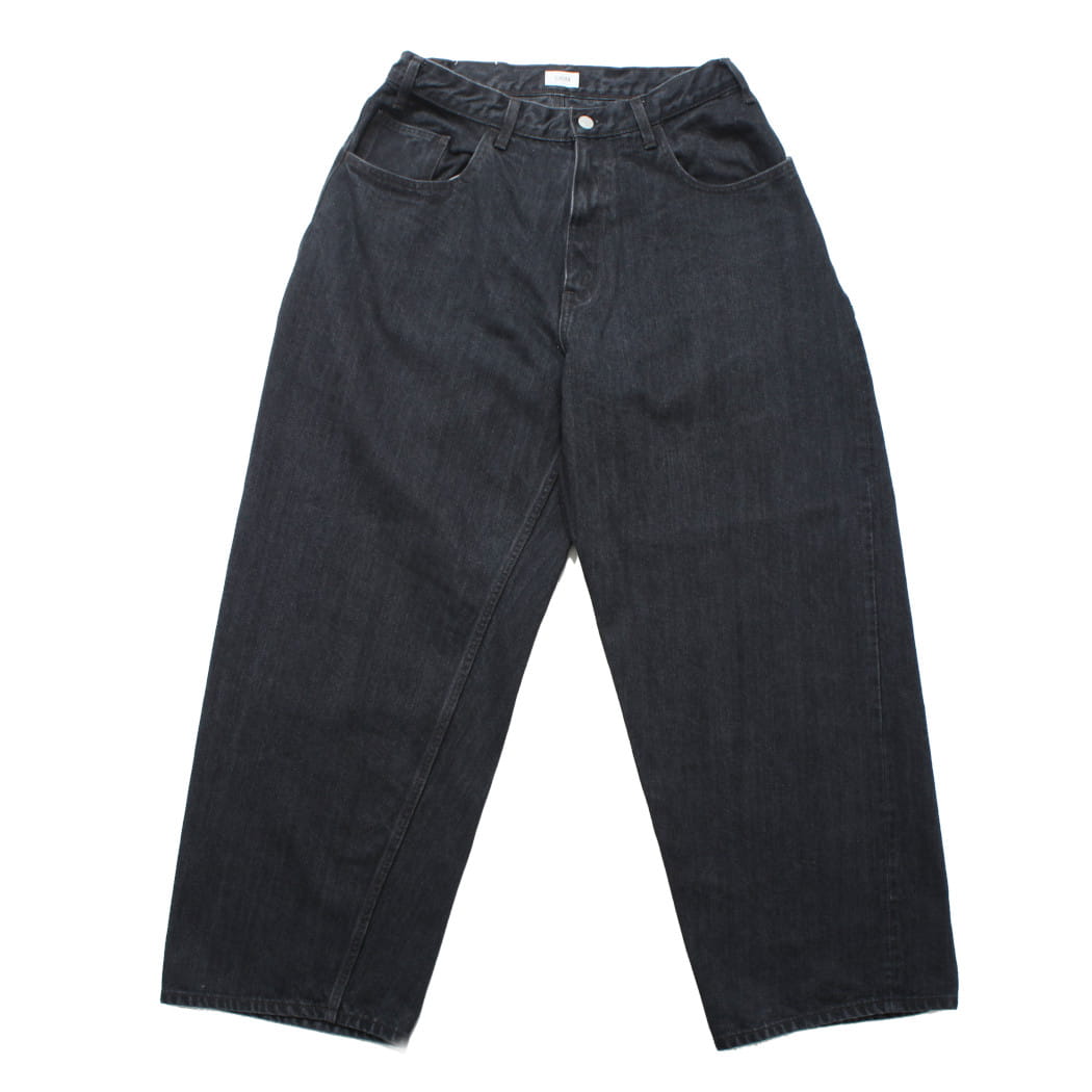 CIOTA シオタ 13.5oz Wide Baggy ワイドバギーデニム ミディアムブラック PTL-27WBG-MBK