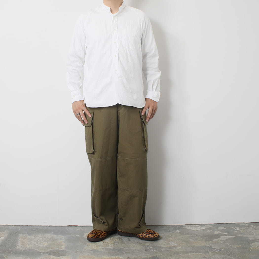 CIOTA シオタ ヘリンボン M-47 フィールドパンツ ダークオリーブ