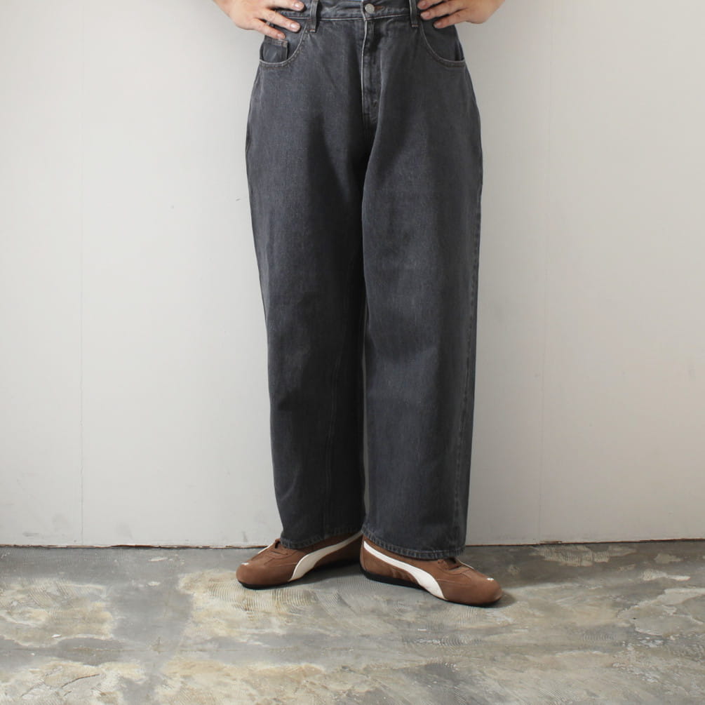 CIOTA シオタ 13.5oz Wide Baggy ワイドバギーデニム ミディアムグレー PTL-27WBG-MGR