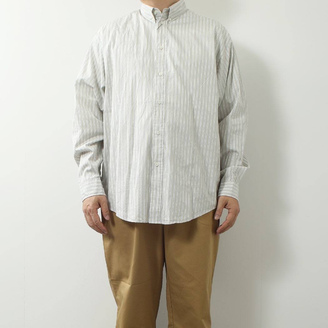 GYMPHLEX ジムフレックス ボタンダウンシャツ オーバーサイズ