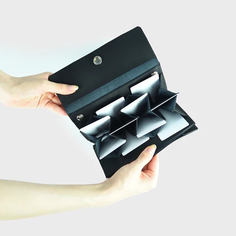 ファーデン FADEN レザーロングウォレット ブラック Leather Long Wallet「009_Ian」 ファーデン FADEN レザーロングウォレット ブラック Leather Long