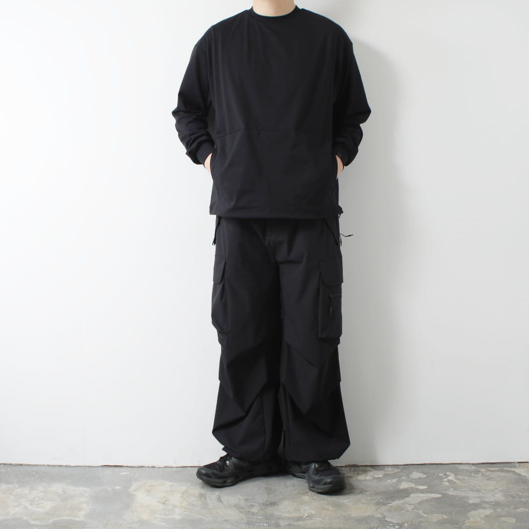 phenix プラスフェニックス DRAWSTRING LONG SLEEVE TEE ドロー