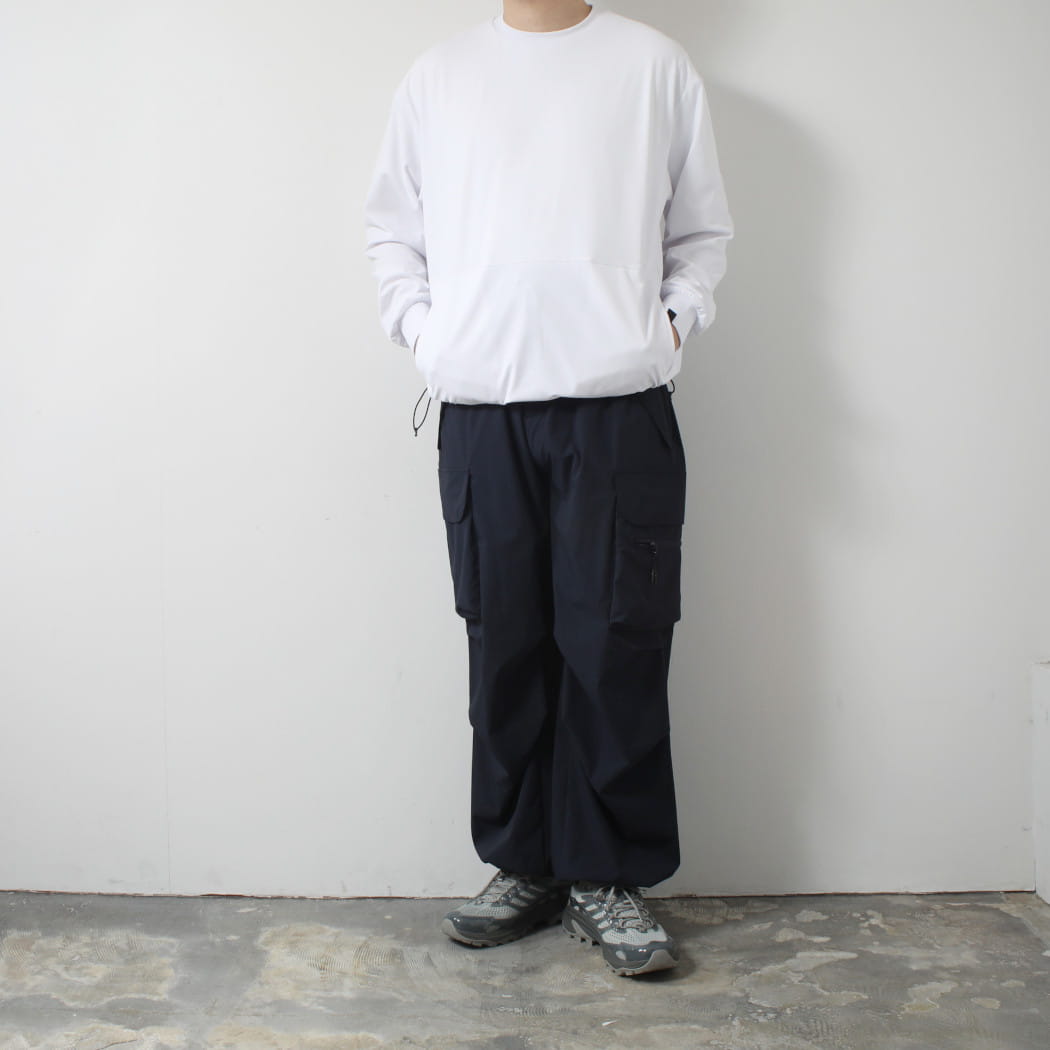 phenix プラスフェニックス DRAWSTRING LONG SLEEVE TEE ドロー