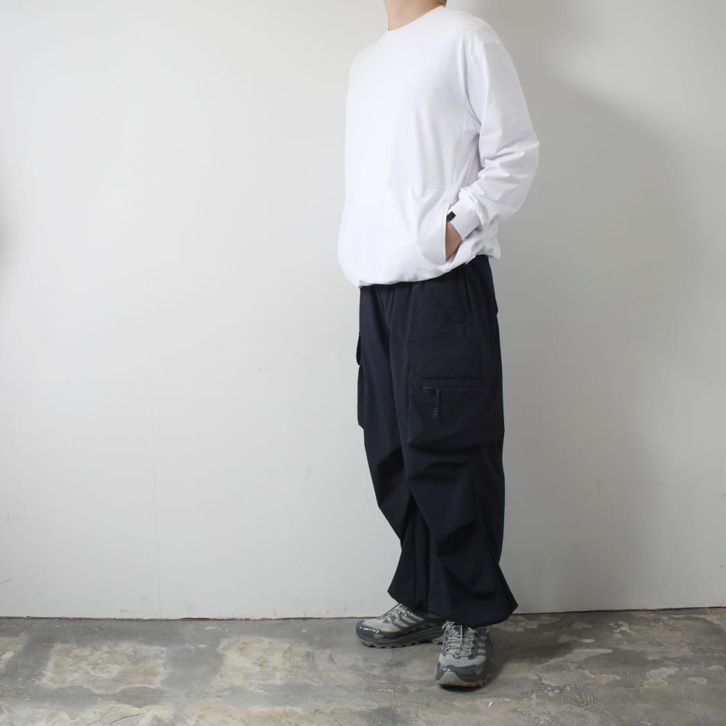 phenix プラスフェニックス DRAWSTRING LONG SLEEVE TEE ドロー