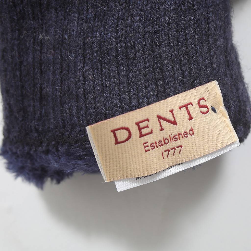 DENTS デンツ ニットグローブ スマホ対応 フリーサイズ
