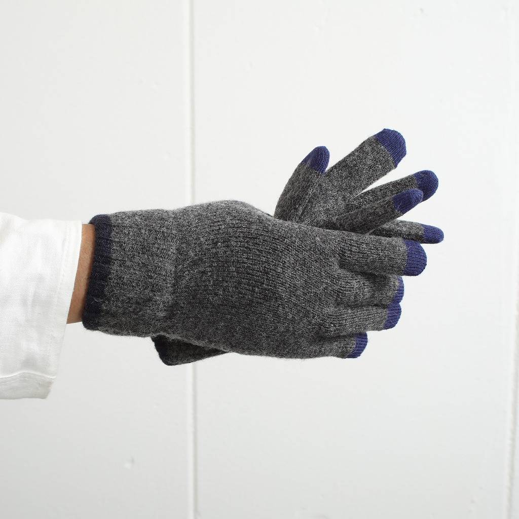 DENTS デンツ ニットグローブ スマホ対応 フリーサイズ