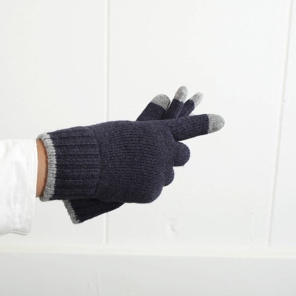 DENTS デンツ ニットグローブ スマホ対応 フリーサイズ