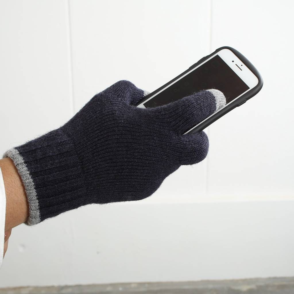 DENTS デンツ ニットグローブ スマホ対応 フリーサイズ | BRAND,D