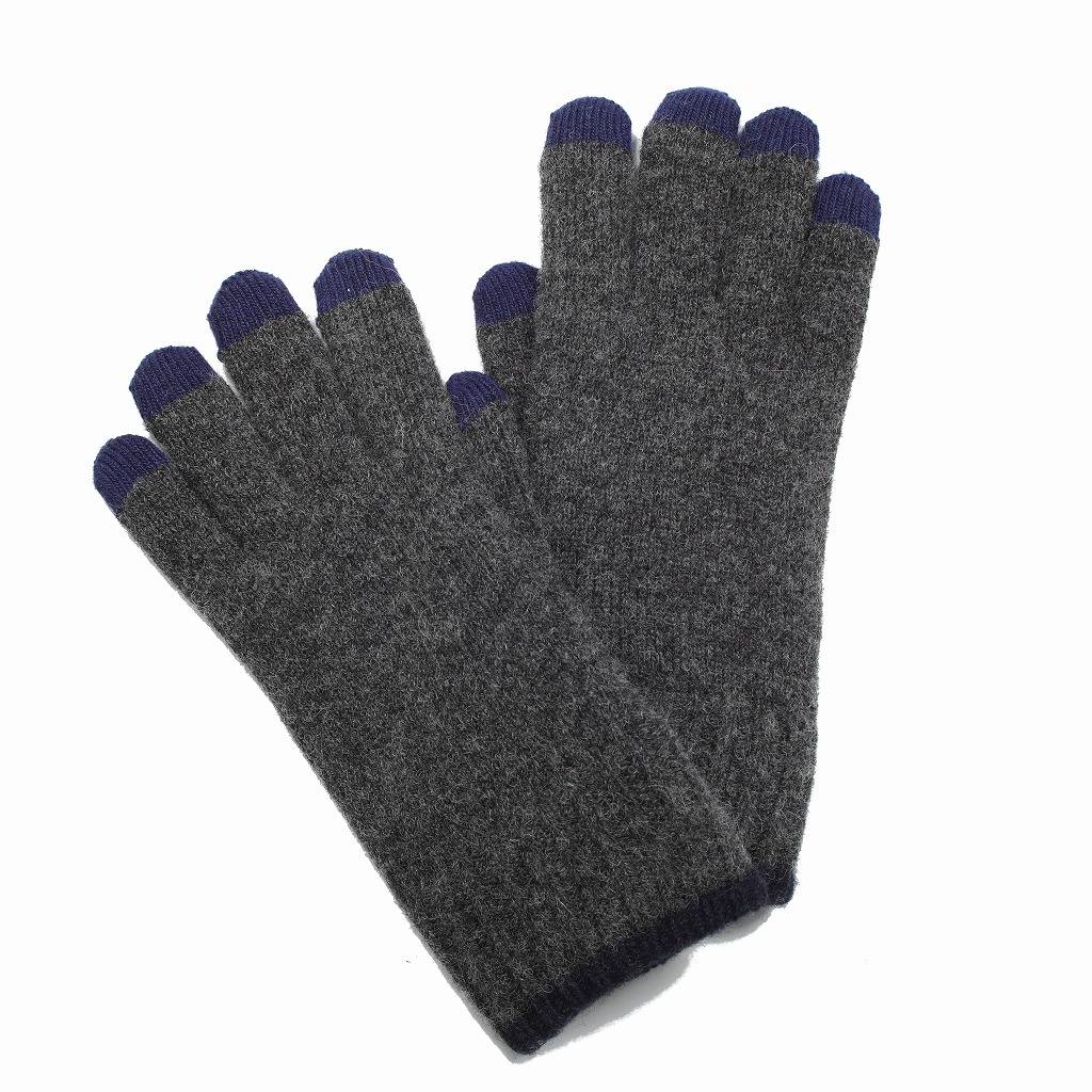 DENTS デンツ ニットグローブ スマホ対応 フリーサイズ