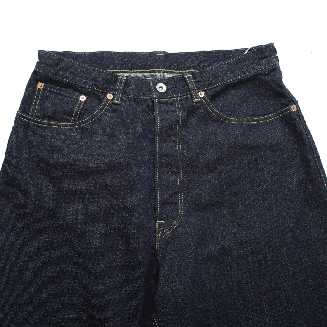 marka マーカ オーガニックコットン12ozデニム コクーンフィットジーンズ インディゴ COCOON FIT JEANS INDIGO