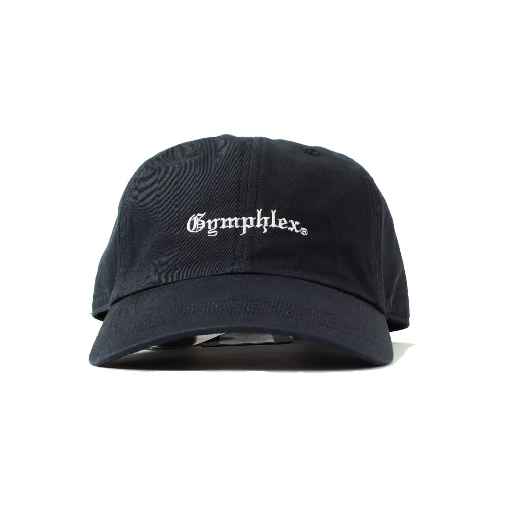 Gymphlex ジムフレックス 6パネル キャップ ネイビー フリーサイズ GY-H0195 TKC_OLD ENGLISH 6PANEL CAP