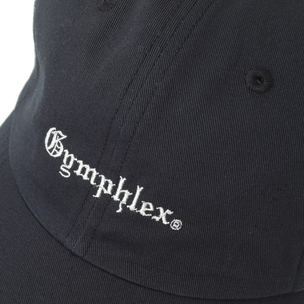 Gymphlex ジムフレックス 6パネル キャップ ネイビー フリーサイズ GY-H0195 TKC_OLD ENGLISH 6PANEL CAP