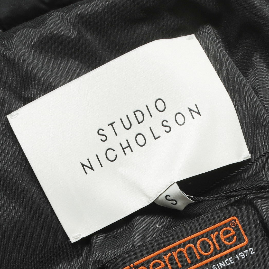 STUDIO NICHOLSON スタジオニコルソン エコダウン パデット ブルゾン IKEADA JACKET PADDEDD BOMBER DARK NAVY ダークネイビー