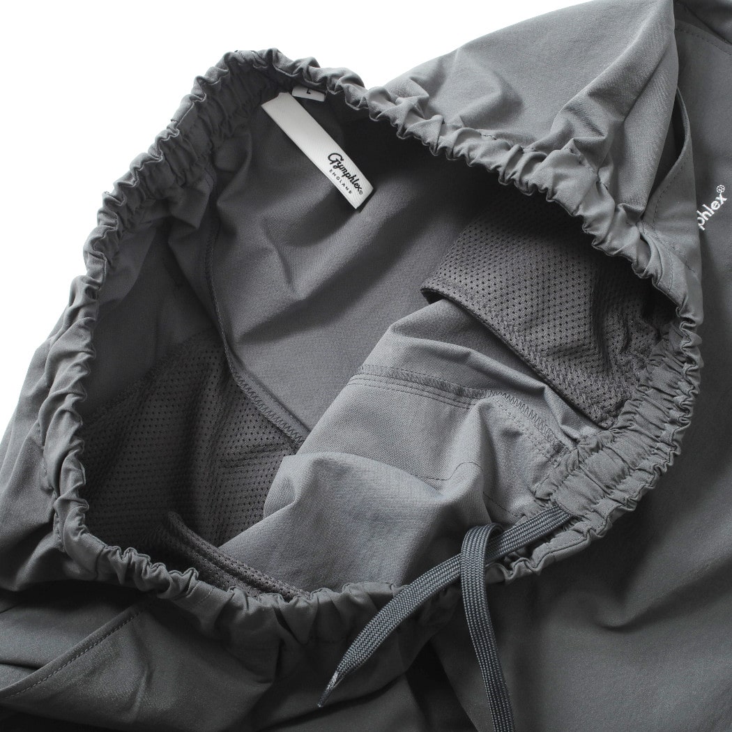 GYMPHLEX ジムフレックス ポリエステルダブルクロス イージーパンツ チャコール