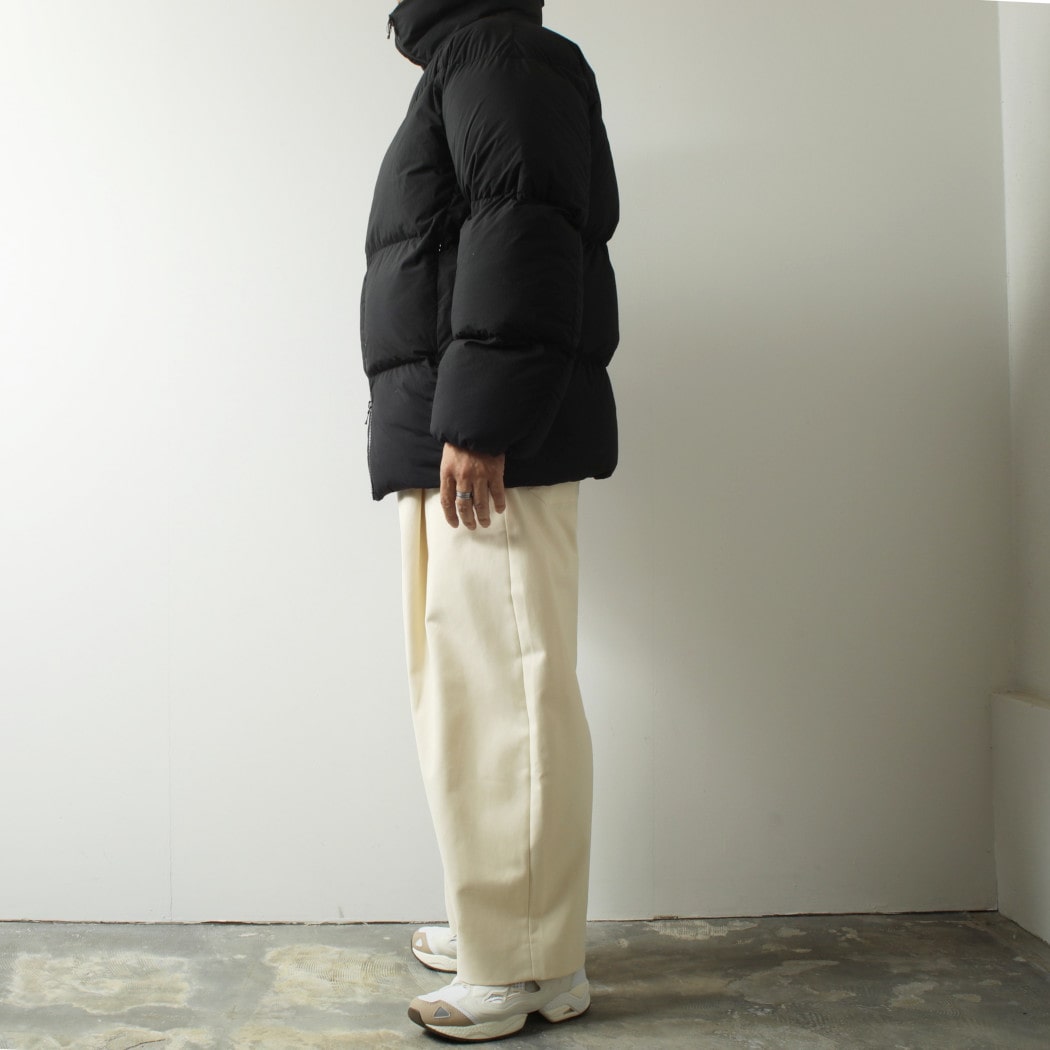 STUDIO NICHOLSON スタジオニコルソン エコダウンブルゾン OJECT JACKET INJECTION DOWN ブラック