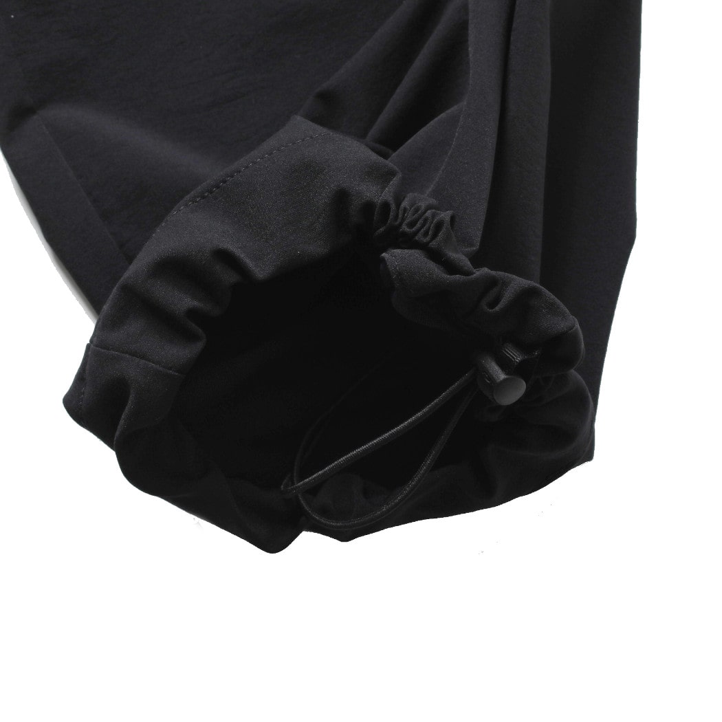 GYMPHLEX ジムフレックス ポリエステルダブルクロス イージーパンツ ブラック