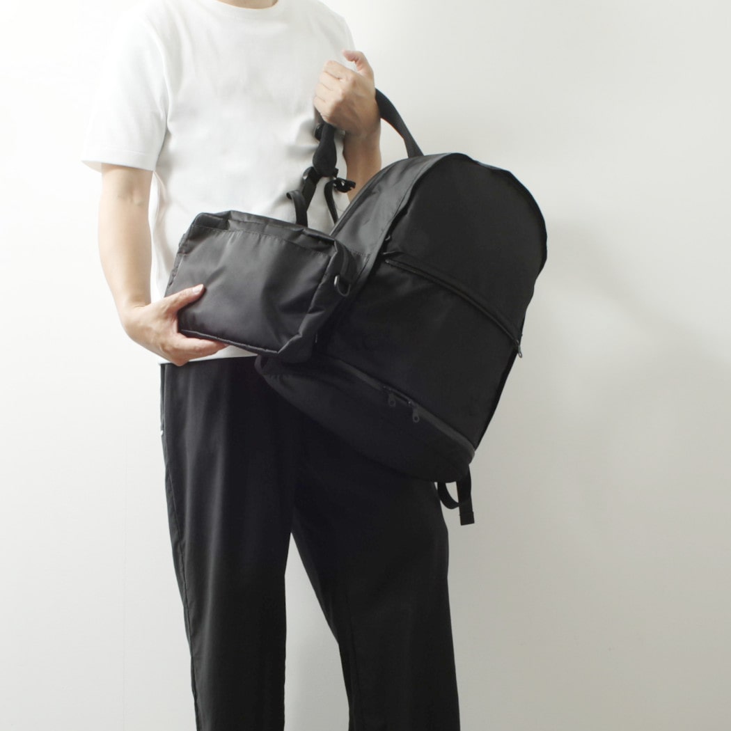 ファーデン FADEN セパレートバックパック Separate BackPack「020_Mani」 ブラック