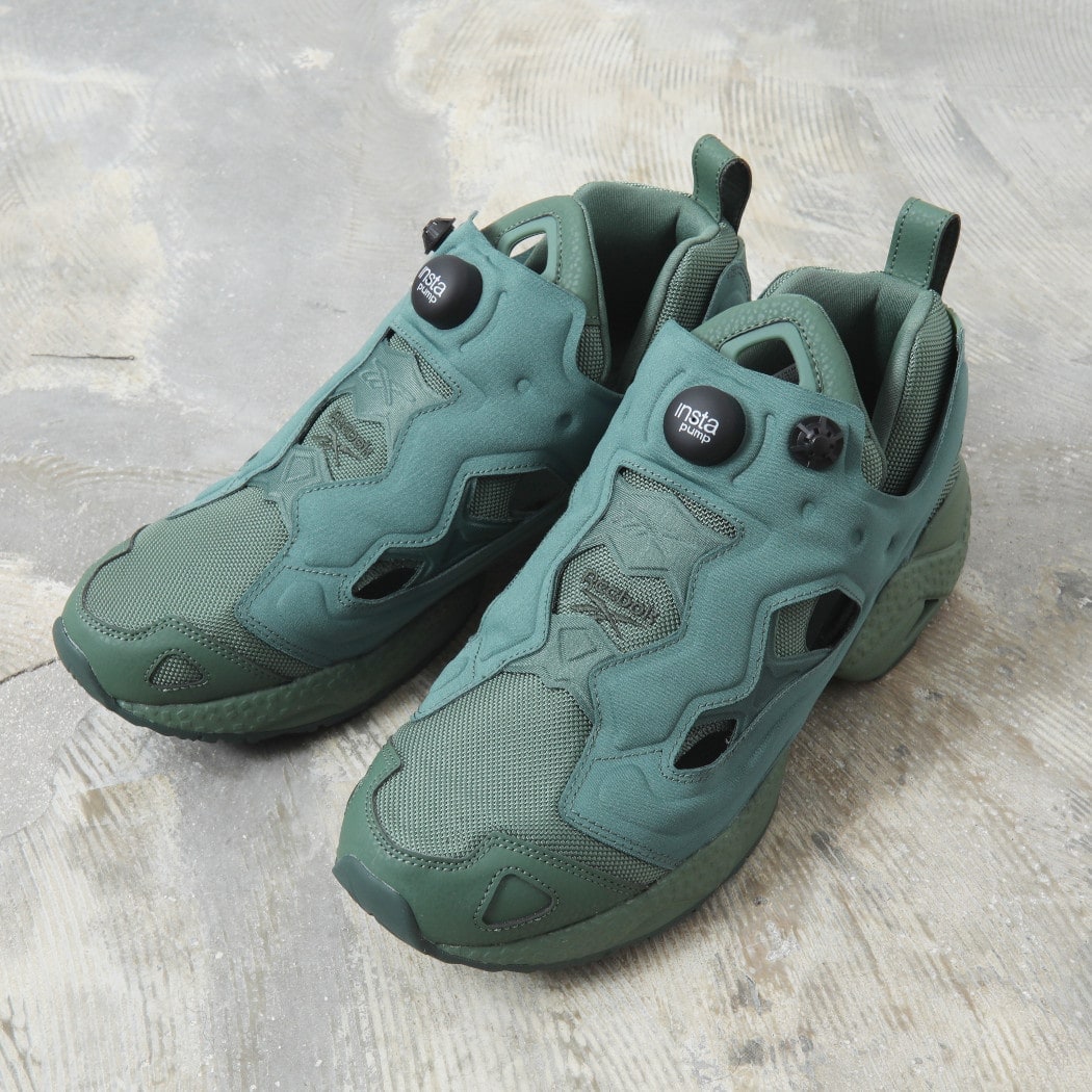 Reebokインスタポンプフューリー　 グリーン インスタポンプフューリー 95 / INSTAPUMP FURY 95 （エスケープ