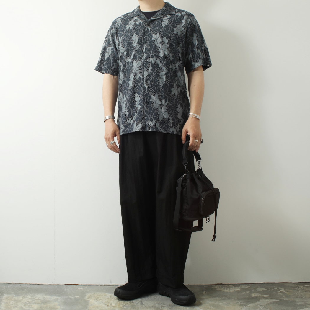 WAXLONDON ワックスロンドン ディドコットシャツ フローラル レース