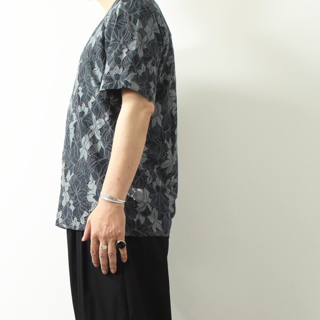 WAXLONDON ワックスロンドン ディドコットシャツ フローラル レース