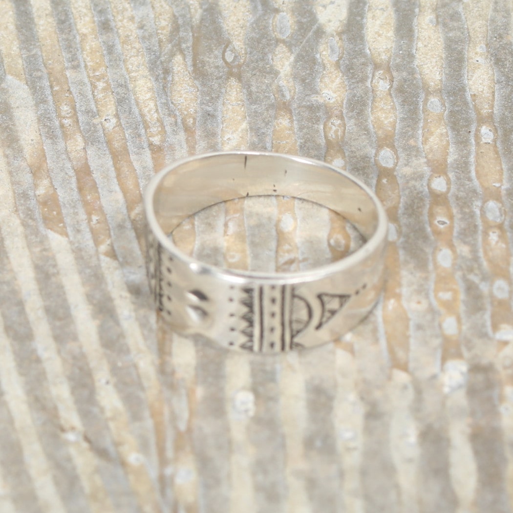 TOUAREG SILVER JEWELRY トゥアレグ シルバー ジュエリー シルバーリング SMALE シルバー 22号