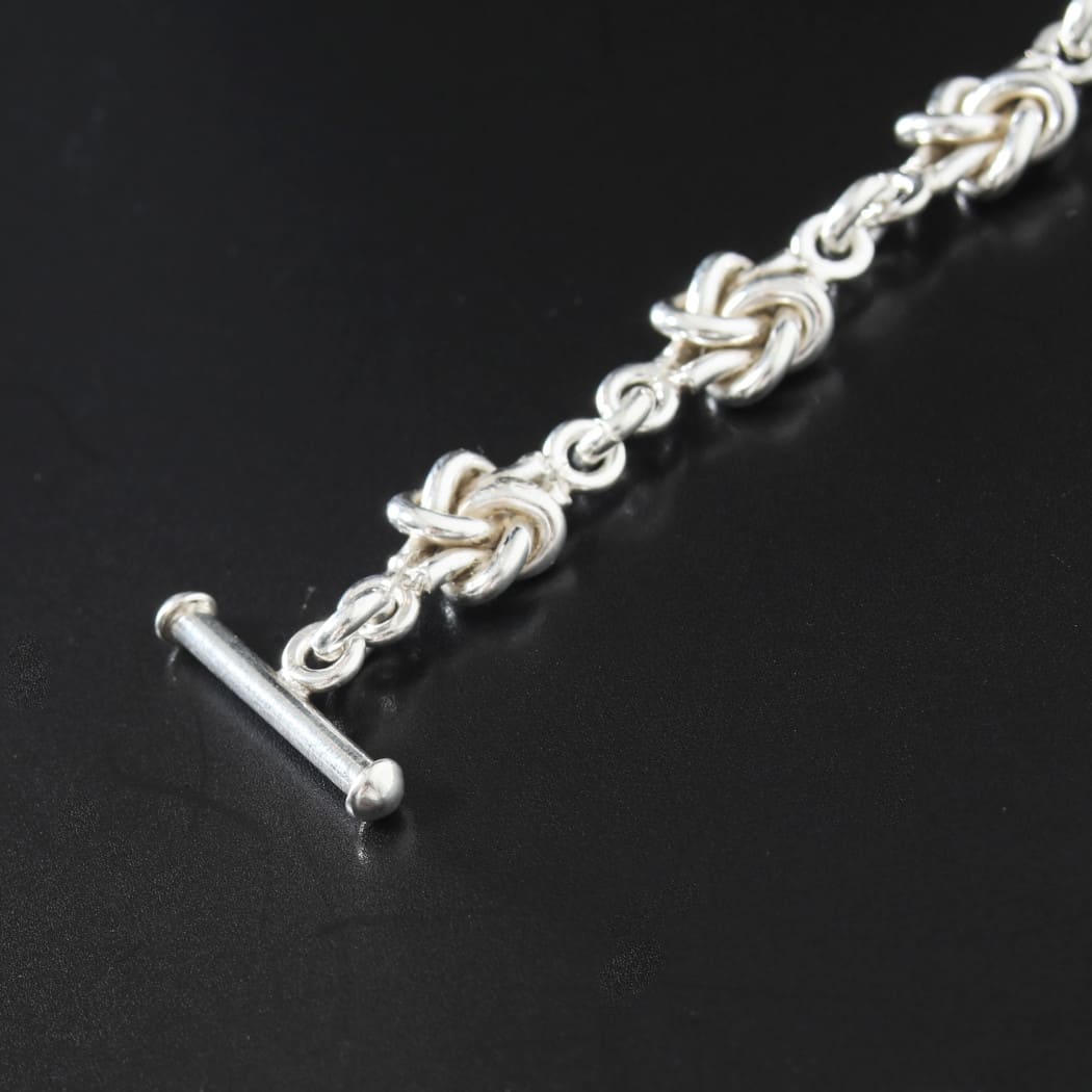 INTERIM インテリム タスコシルバー スモール チェーン ブレスレット1