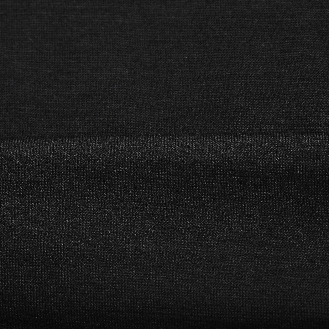 CAPERTICA カペルチカ ウールTシャツ Super120s ウオッシャブルウール ブラック