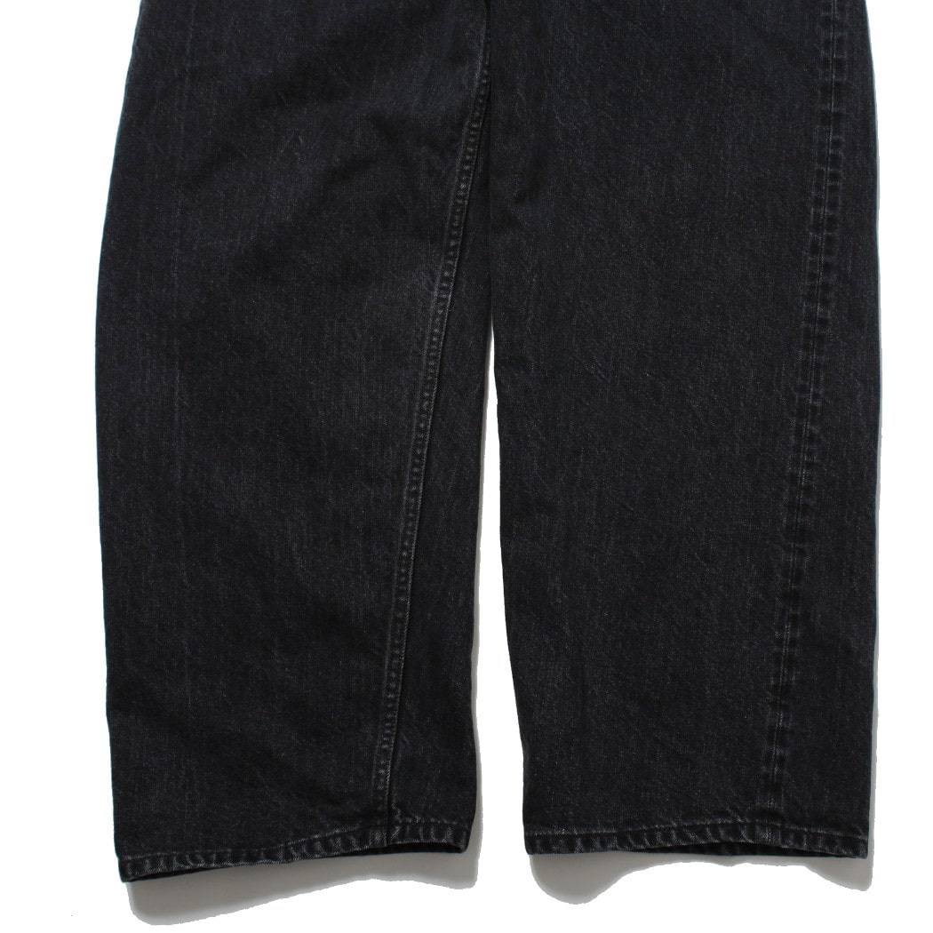 CIOTA シオタ New Baggy 5 Pocket Pants 生機 デニム スビンコットン 13.5ozバギーデニム ミディアムブラック
