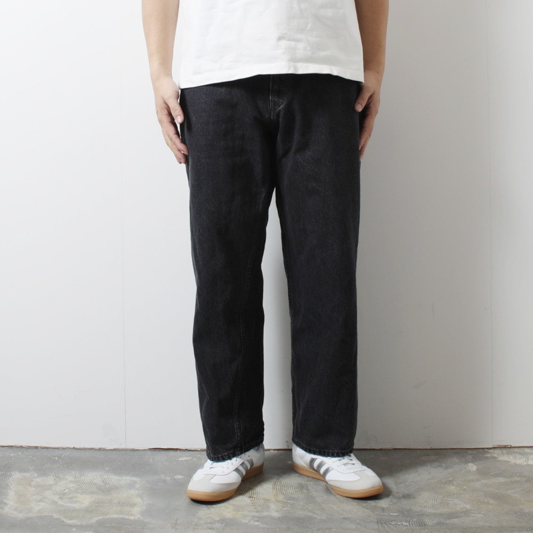 CIOTA シオタ New Baggy 5 Pocket Pants 生機 デニム スビンコットン 13.5ozバギーデニム ミディアムブラック