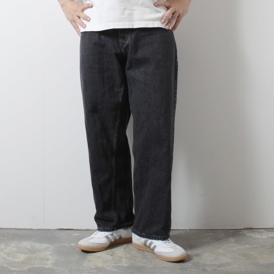 CIOTA シオタ New Baggy 5 Pocket Pants 生機 デニム スビンコットン 13.5ozバギーデニム ミディアムブラック