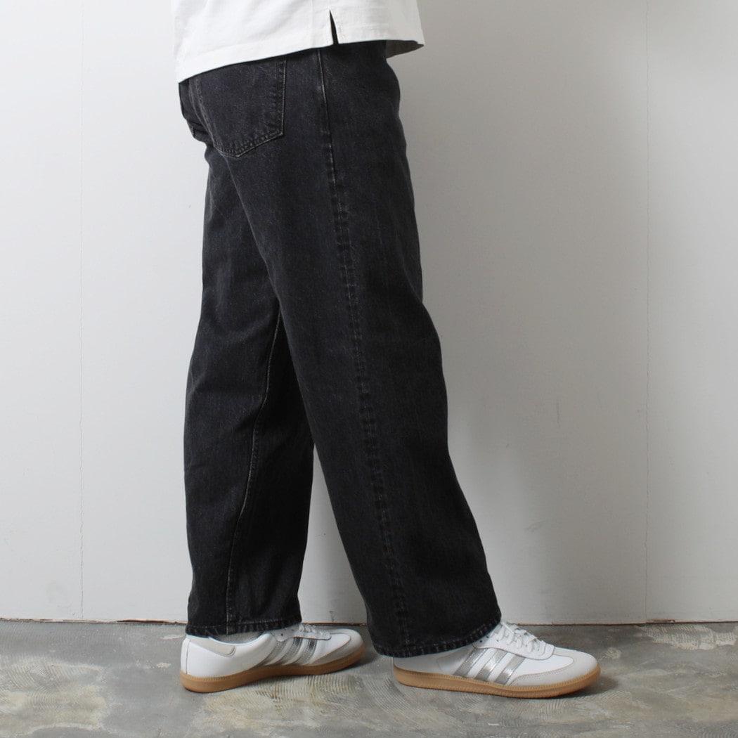 CIOTA シオタ New Baggy 5 Pocket Pants 生機 デニム スビンコットン 13.5ozバギーデニム ミディアムブラック