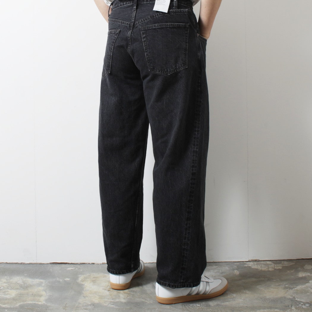 CIOTA シオタ New Baggy 5 Pocket Pants 生機 デニム スビンコットン 13.5ozバギーデニム ミディアムブラック