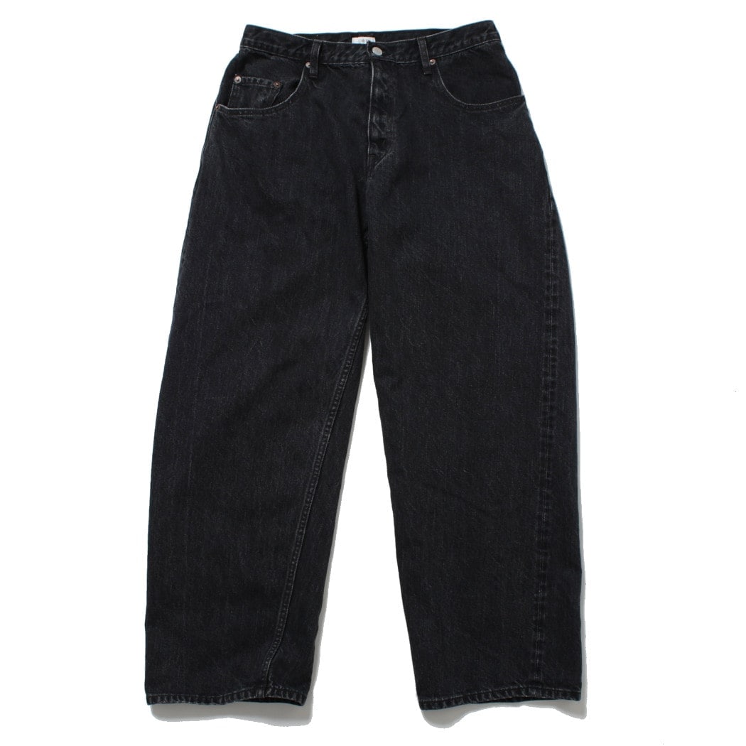 CIOTA シオタ New Baggy 5 Pocket Pants 生機 デニム スビンコットン 13.5ozバギーデニム ミディアムブラック