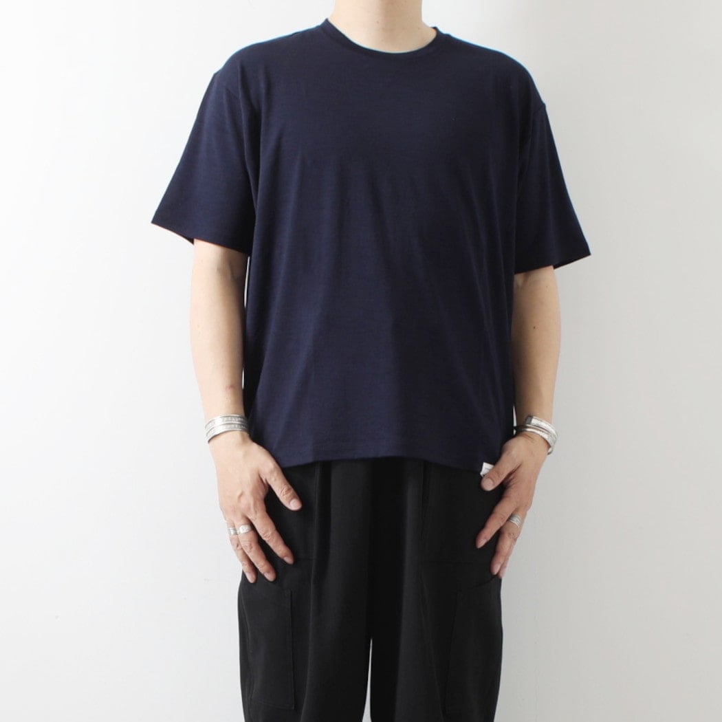 CAPERTICA カペルチカ ウールTシャツ Super120s ウオッシャブル
