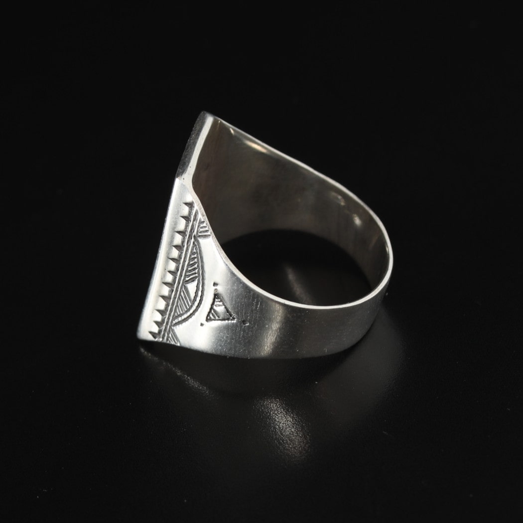 Touareg silver jewelry シルバーリング SQARE シルバー 24