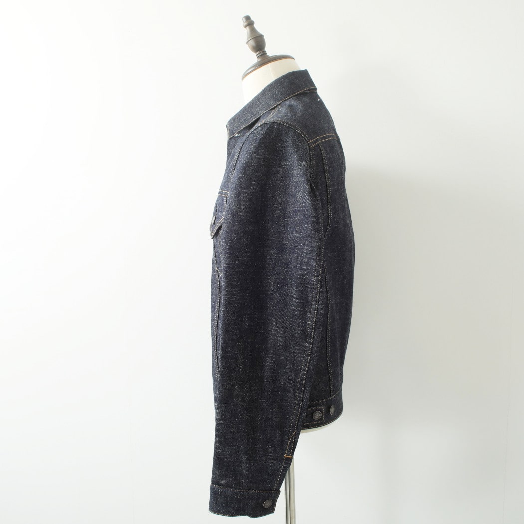 SCYE BASICS サイベーシックス デニムジャケット ジージャン サードタイプ SELVEDGE DENIM TRUCKER JACKET 3RD インディゴ