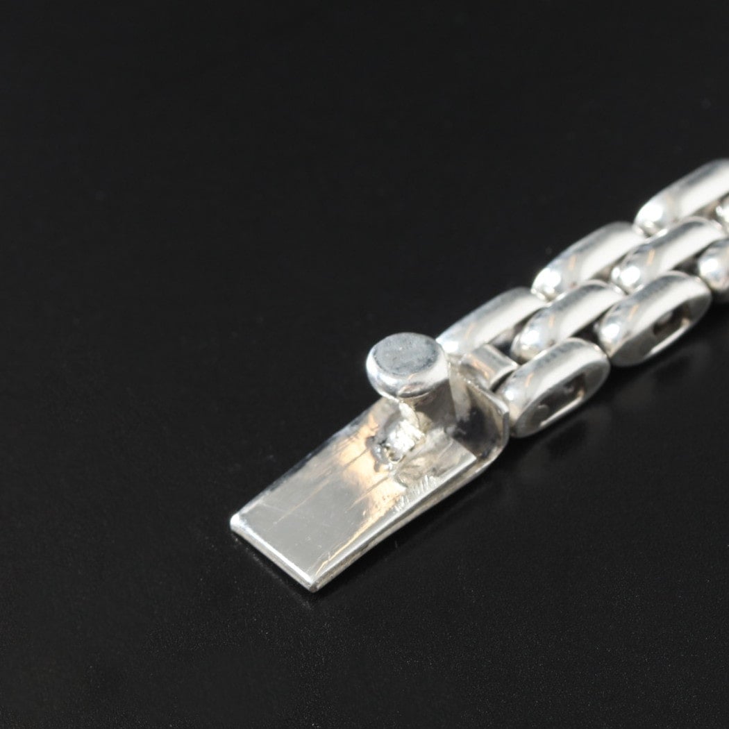 INTERIM インテリム タスコシルバー フラット チェーン ブレスレット2