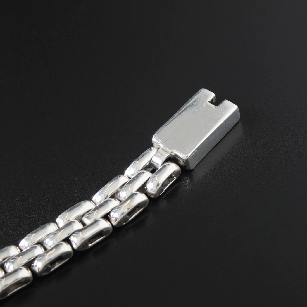 INTERIM インテリム タスコシルバー フラット チェーン ブレスレット2