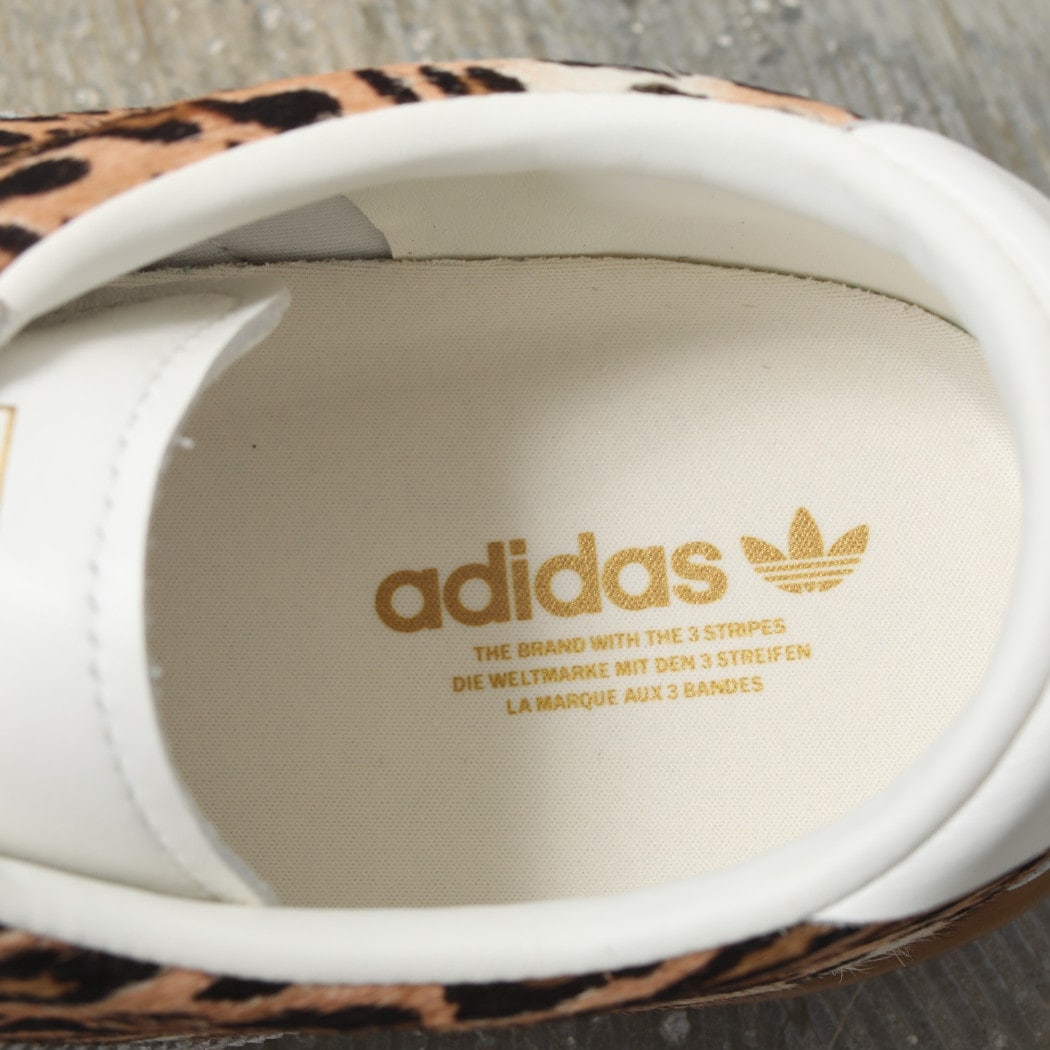 adidas GAZELLE LO PRO W KJ6574 アディダス ガゼル ガッツレー レオパード スニーカーメサコアホワイトワイルドブラウン