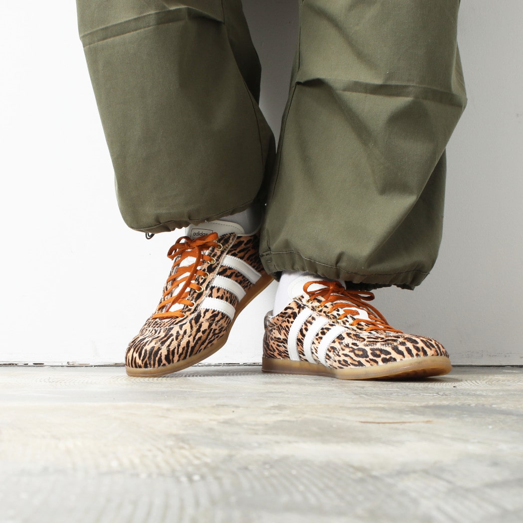 adidas GAZELLE LO PRO W KJ6574 アディダス ガゼル ガッツレー レオパード スニーカーメサコアホワイトワイルドブラウン