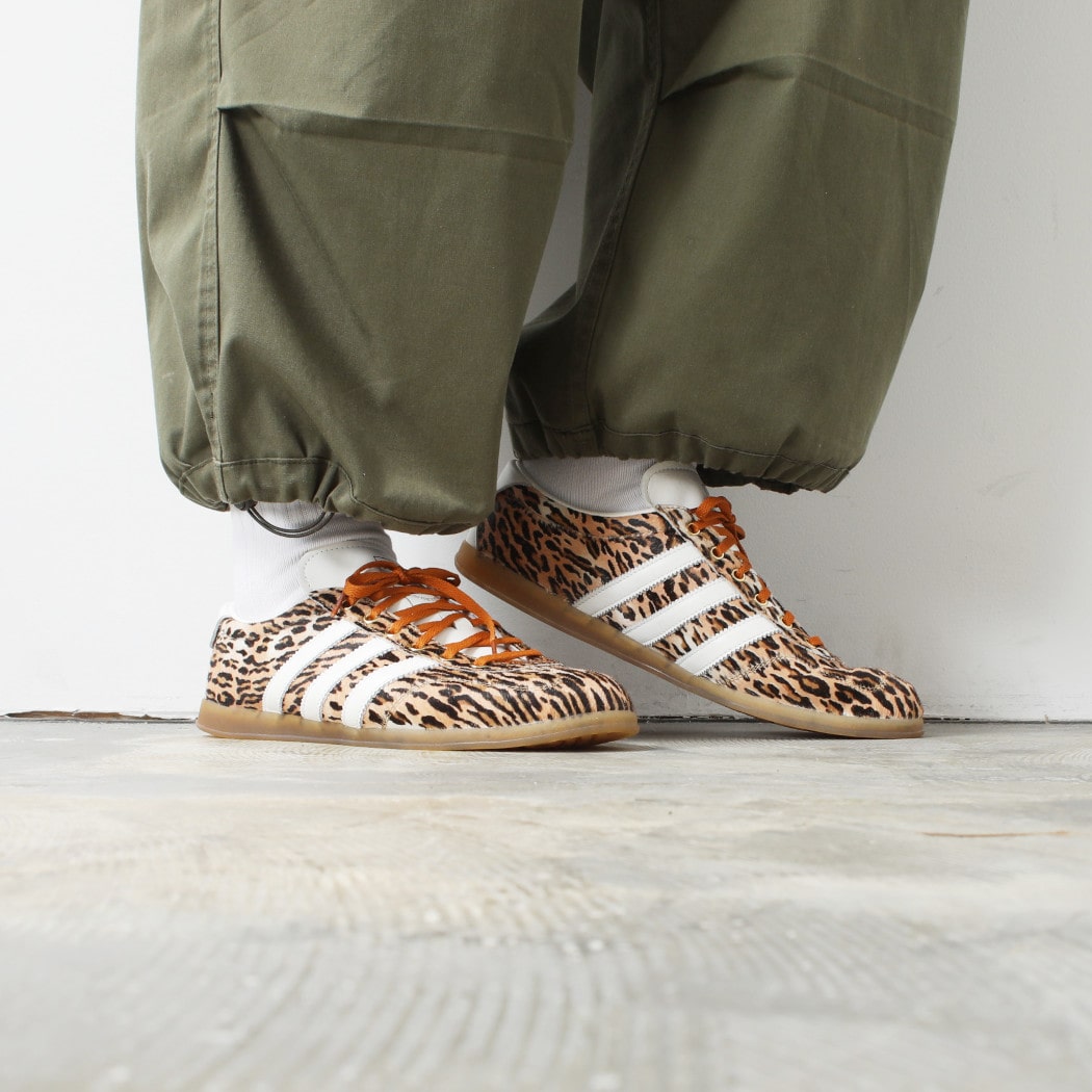 adidas GAZELLE LO PRO W KJ6574 アディダス ガゼル ガッツレー レオパード スニーカーメサコアホワイトワイルドブラウン