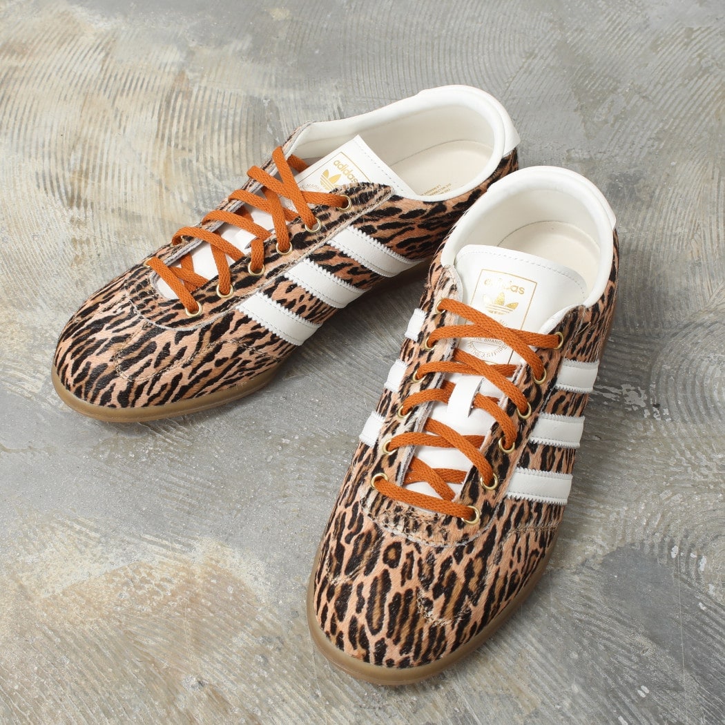 adidas GAZELLE LO PRO W KJ6574 アディダス ガゼル ガッツレー レオパード スニーカーメサコアホワイトワイルドブラウン