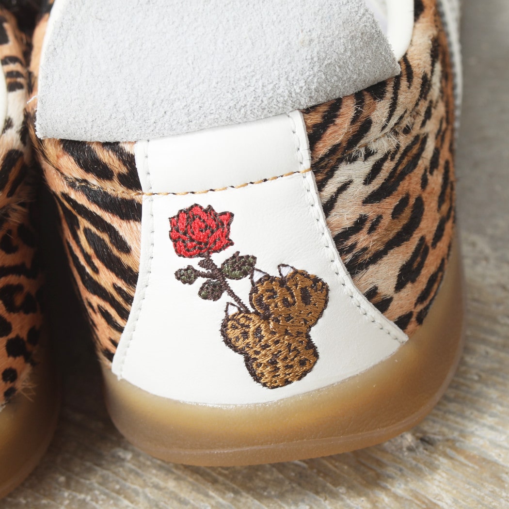 adidas GAZELLE LO PRO W KJ6574 アディダス ガゼル ガッツレー レオパード スニーカーメサコアホワイトワイルドブラウン