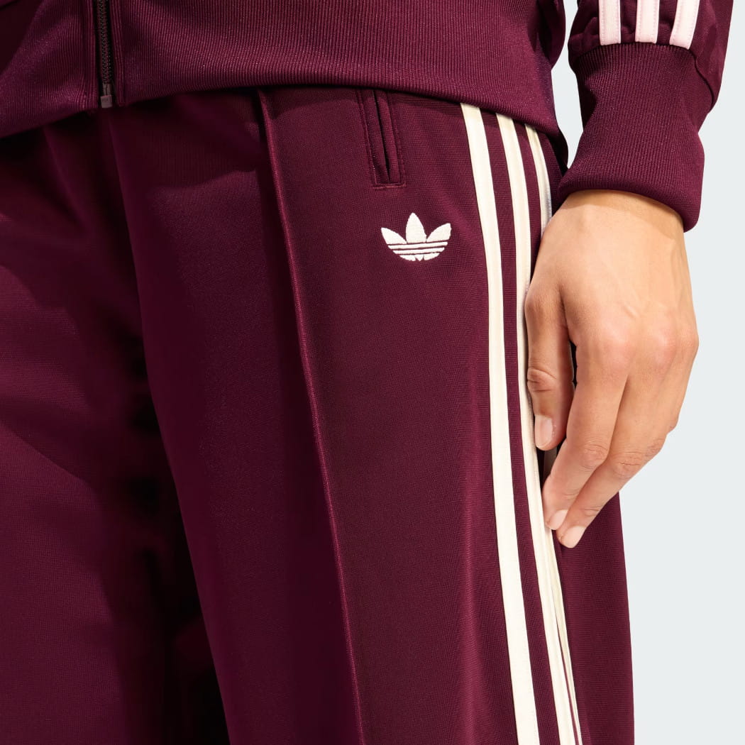 adidas Originals アディダス オリジナルス ファイアーバード ルーズ トラックパンツ FIREBIRD LOOSE TRACK PANTS WU839-KD3659 マルーン/オフホワイト