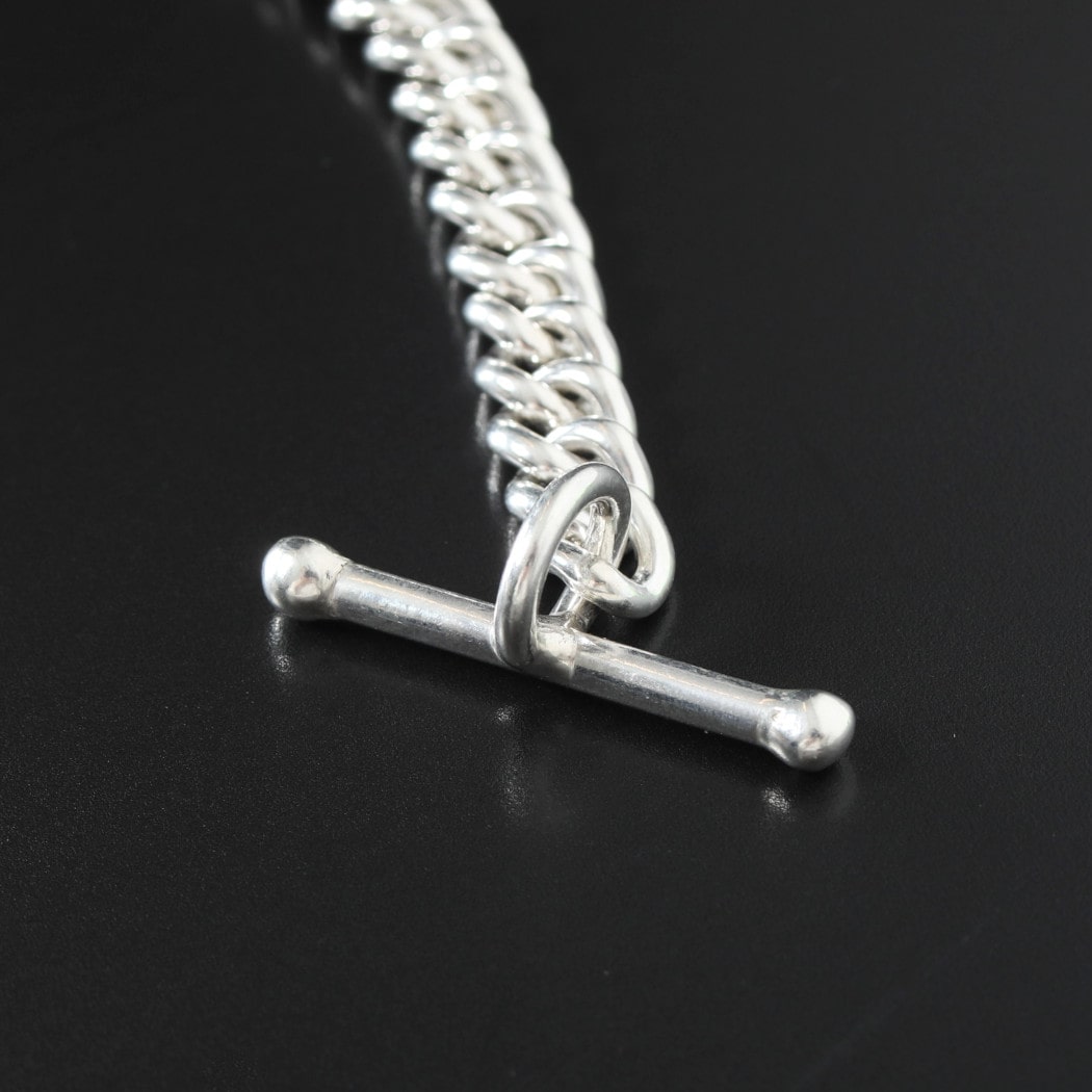 INTERIM インテリム タスコ シルバー ブラス サークル チェーン ブレスレット TAXCO SILVER and BRASS CIRCLE BRACELET シルバー