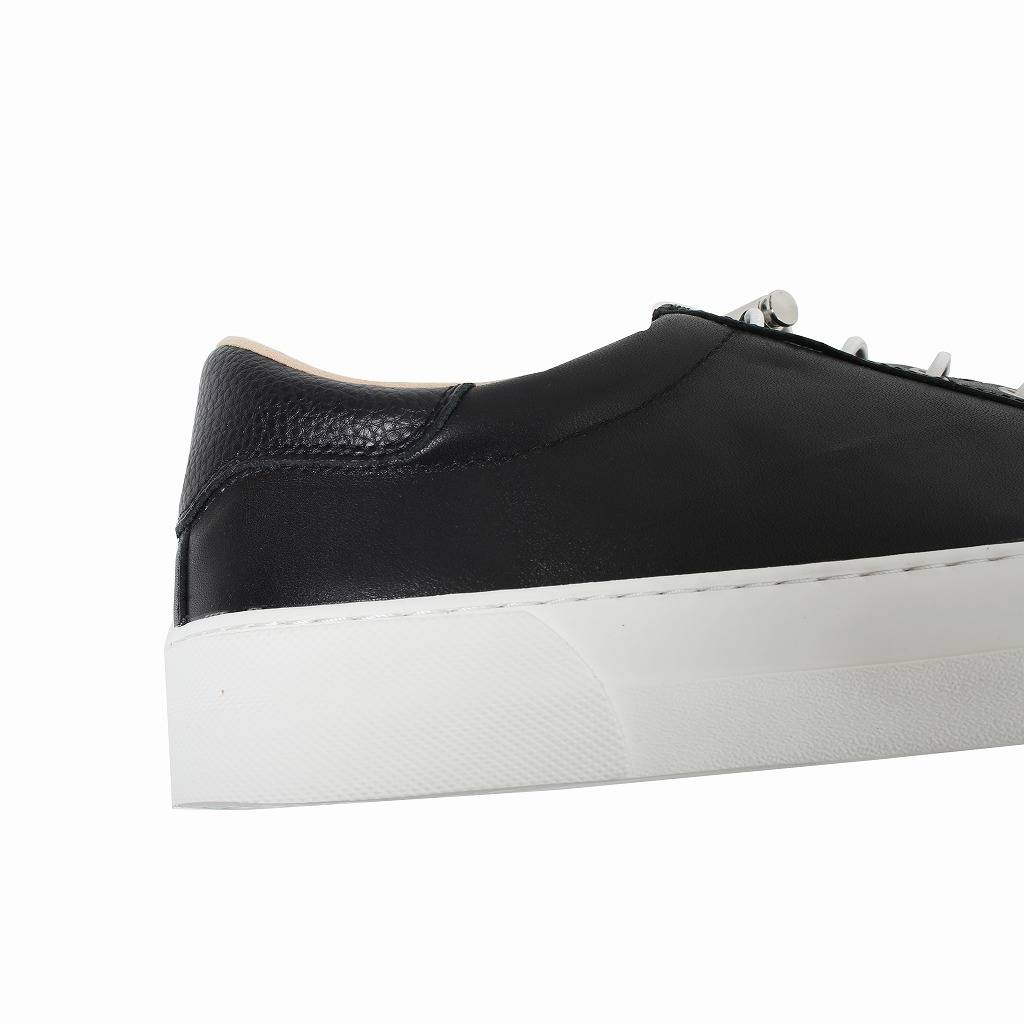 SLACK FOOTWEAR スラック フットウエア ELCLUDE スニーカー バルカナイズ製法 ブラック/ホワイト